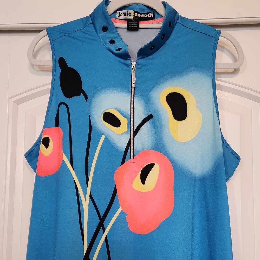 Jaime Sadock Women's sleeveless golf shirt size XL.  ITEM 1121243GS - Picture 2 of 9